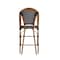 Flash Furniture BlackWhite PE Rattan Stacking Paris Stools, 2PK 2-SDA-AD642001-CS-BKWH-NAT-GG - alternate 6